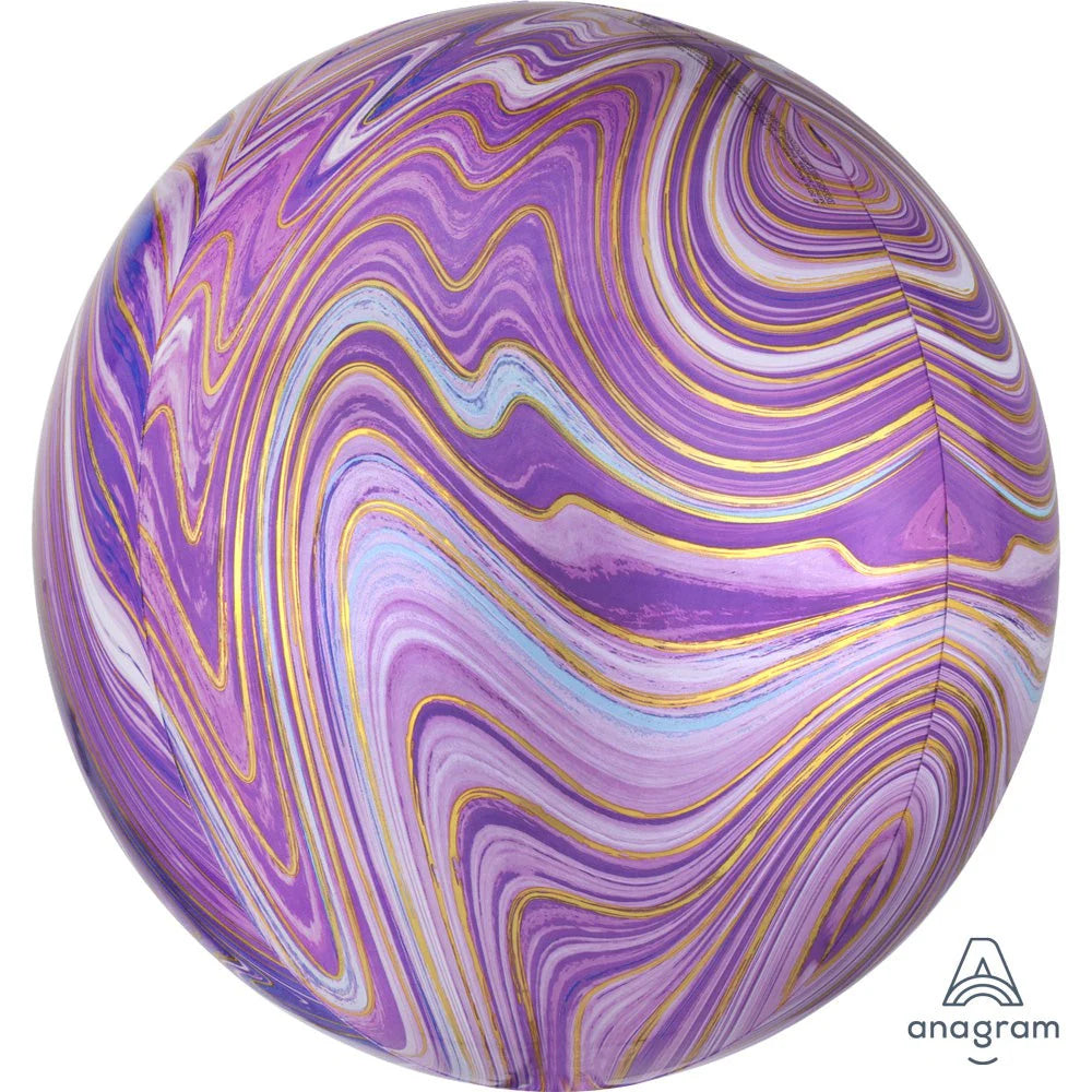 Anagram 16" Purple Marblez Orbz